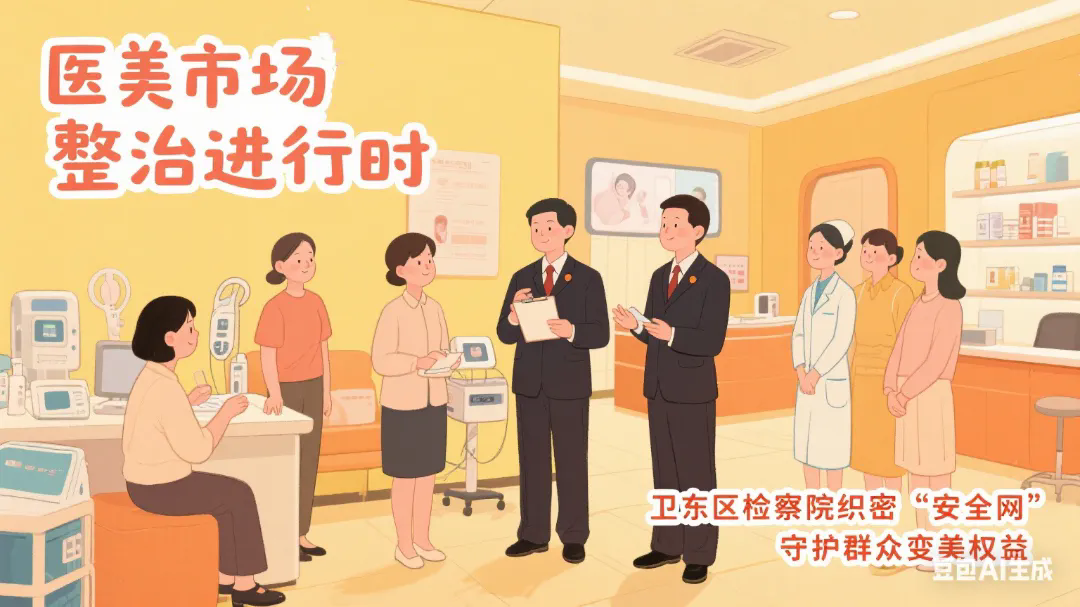 医美市场整治进行时：卫东区检察院织密“安全网” 守护群众合法权益
